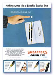 Snorkel Advertisement, 1957