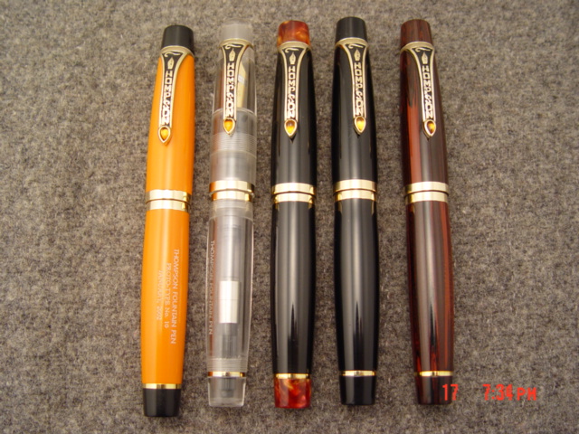 A selection of Thompson brand pens