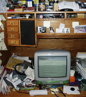 Lex's desk