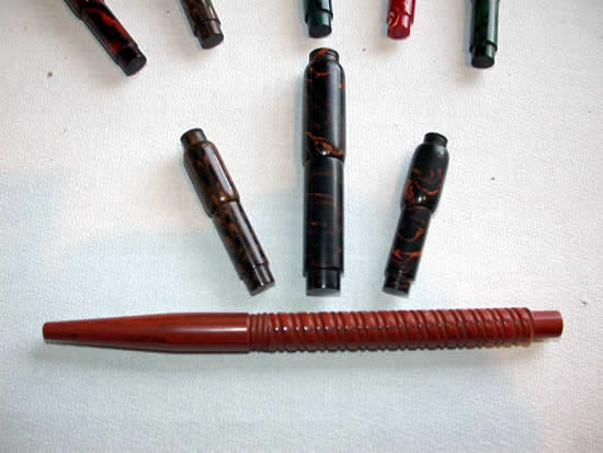 Baby Parker eyedropper replicas and cable twist with taper cap
