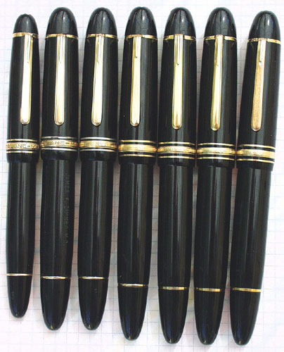 Pentrace Article # 405:- My Montblanc 149s - 1952 to 1990